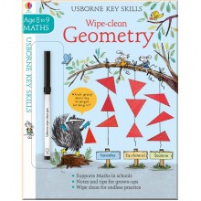 Usborne Wipe-clean geometry 8-9