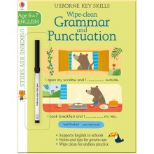 Usborne Wipe-clean grammar and punctuation 6-7