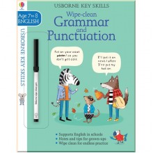 Usborne Wipe-clean grammar and punctuation 7-8