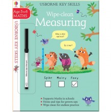 Usborne Wipe-clean measuring 5-6