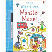Usborne Wipe-Clean Monster Mazes