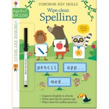 Usborne Wipe-clean spelling 6-7