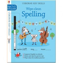 Usborne Wipe-clean spelling 7-8