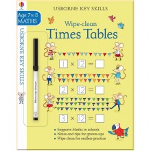 Usborne Wipe-clean times tables 7-8