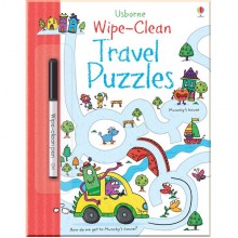Usborne Wipe-clean travel puzzles