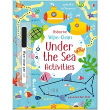 Usborne Wipe-clean under the sea activities