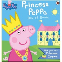 Ladybird Princess Peppa Box of Books with Your Own Princess Crown