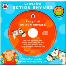 Ladybird Action Rhymes Collection with Audio CD