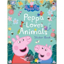 Ladybird Peppa Pig: Peppa Loves Animals Sticker Book