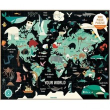 Galison Your World 1000 Piece Puzzle