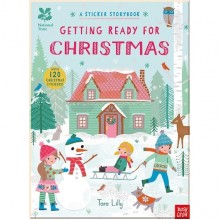 Nosy Crow A Sticker Storybook: Getting Ready for Christmas