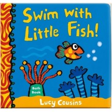 Walker Books Swim with Little Fish! Bath Book