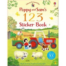 Usborne Farmyard Tales: Poppy and Sam's 123 Sticker Book