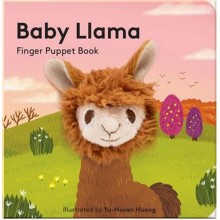 Chronicle Books Baby Llama Finger Puppet Book