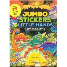 MoonDance Press Jumbo Stickers for Little Hands: Dinosaurs