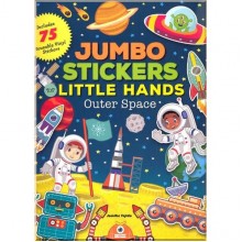 MoonDance Press Jumbo Stickers for Little Hands: Outer Space