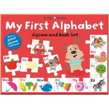 Priddy Books My First Alphabet Jigsaw and Book Set