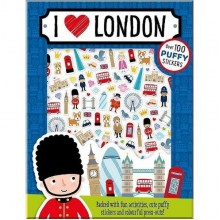 Make Believe Ideas Puffy Stickers: I Love London