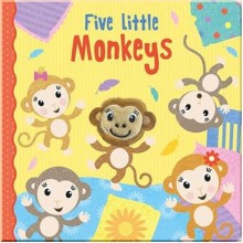 Imagine That Finger Puppet Books: Five Little Monkeys