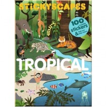 Laurence King Stickyscapes Tropical