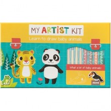 Auzou My Artist Kit: Learn to Draw Baby Animals