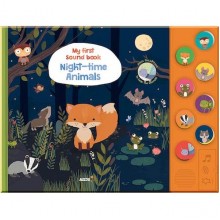 Auzou My First Sound Book: Night-Time Animals