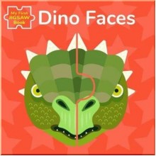 White Star My First Jigsaw Book: Dino Faces