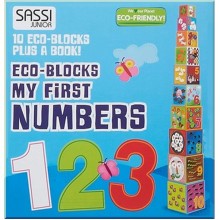 Sassi My First Numbers Eco-Blocks