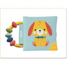 Yoyo Books My Soft Rattle and Teether Book: Dog