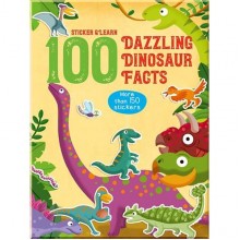Yoyo Books Sticker and Learn: 100 Dazzling Dinosaur Facts