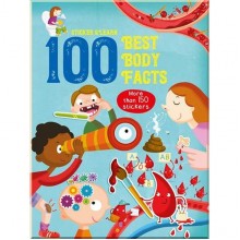 Yoyo Books Sticker and Learn: 100 Best Body Facts