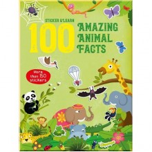 Yoyo Books Sticker and Learn: 100 Amazing Animal Facts