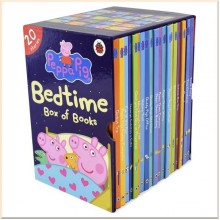 Peppa Pig Bedtime Stories 20 Hardback Books Box Set By Ladybird