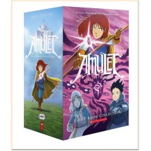 Amulet 8 Books Graphic Novel Box Set Illustrated by Kazu Kibuishi