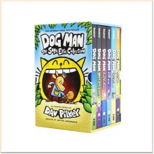 Dog Man The Supa Epic Collection 6 Books Box Set by Dav Pilkey