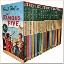 Famous Five 21 Books Box Set by Enid Blyton