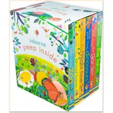 Peep Inside Complete 6 Board books Collection