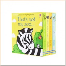 Thats Not My Zoo Collection Usborne Touchy Feely 4 Books Box Set