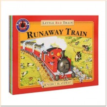 Little Red Train 6 Books Collection By Benedict Blathwayt