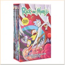 Rick and Morty Graphic Novel 10 Books Box