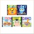 My Little World Peek Through Collection 5 Books Box Set Dino, Moo, Zoom, Roar, Hoot (Series 2) by Little Tiger