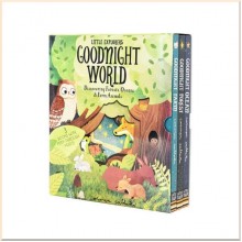 Little Explorers Goodnight World 3 Books Box Carmen Saldana