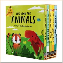 Lets Find the Animals 5 Books Box Set