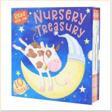 Read With Me Nursery Treasury 10 Books Collection Box Set by Miles Kelly