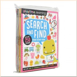Playtime Learning Sticker Activity 10 Books by Make Believe Ideas
