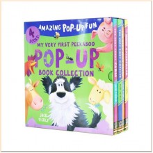 Peekaboo Amazing Pop Up Fun 4 Books by Jack Tickle
