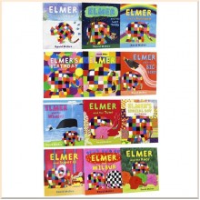Elmer 12 Books Collection