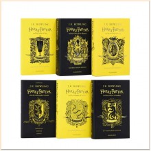 Harry Potter Hufflepuff Edition 6 Books Set Collection By J.K Rowling