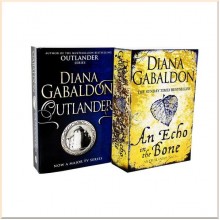 Outlander Series 2 Books Set By Diana Gabaldon -An Echo in the Bone, Written in My Own Heart's Blood