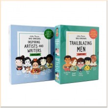 Little People, Big Dreams 10 Books Box Set Artists And Writers, Trailblazing Men by Frances Lincoln